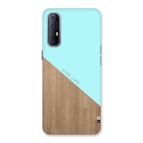 Live Life Back Case for Reno3 Pro