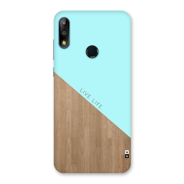 Live Life Back Case for Zenfone Max Pro M2