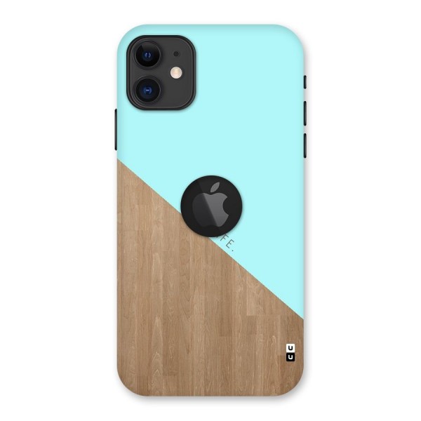 Live Life Back Case for iPhone 11 Logo Cut