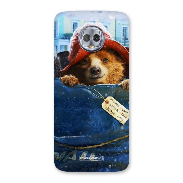 Look After Bear Back Case for Moto G6 Plus