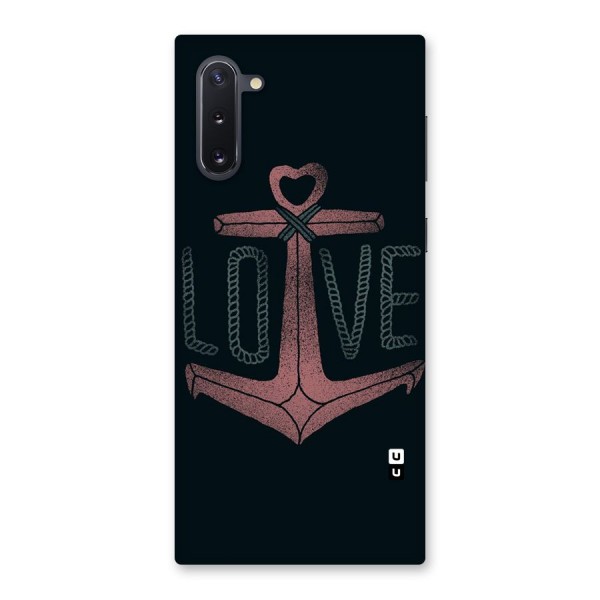 Love Anchor Form Back Case for Galaxy Note 10