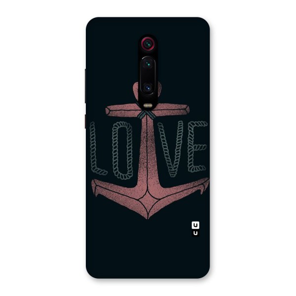 Love Anchor Form Back Case for Redmi K20 Pro