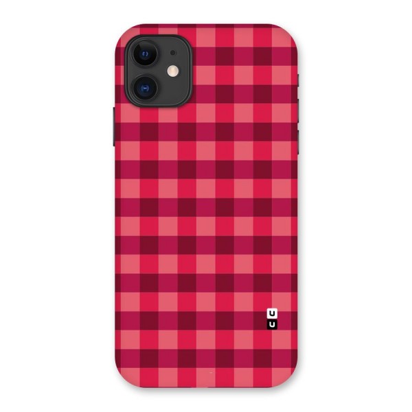 Love Checks Back Case for iPhone 11