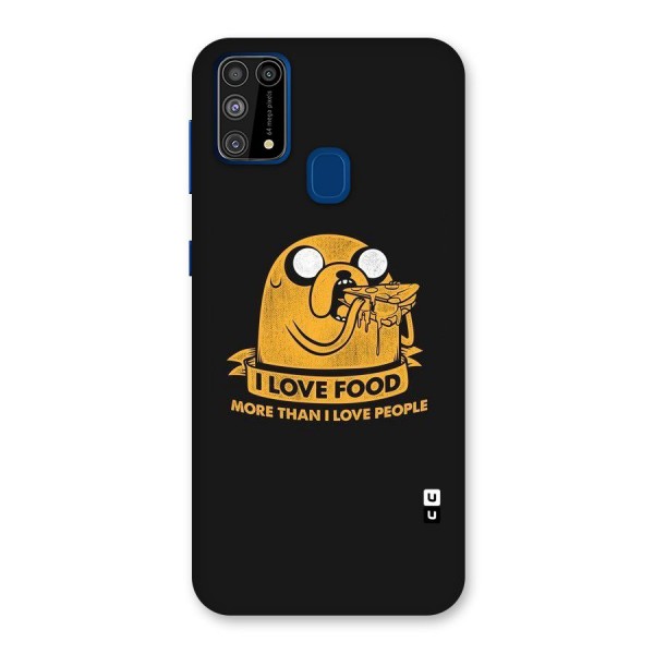Love Food Back Case for Galaxy M31