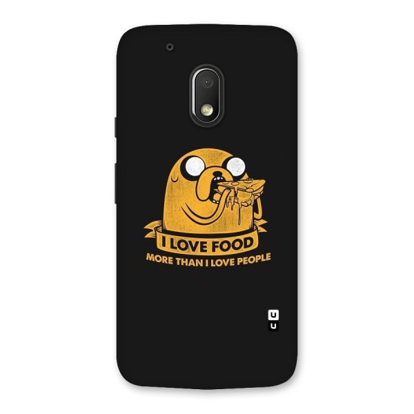 Love Food Back Case for Moto G4 Play