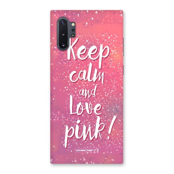 Love Pink Back Case for Galaxy Note 10 Plus