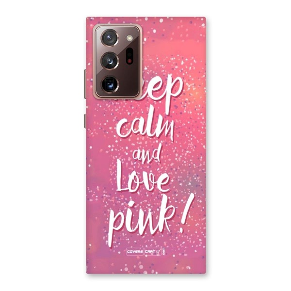Love Pink Back Case for Galaxy Note 20 Ultra