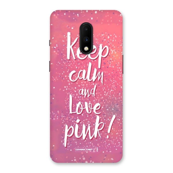 Love Pink Back Case for OnePlus 7