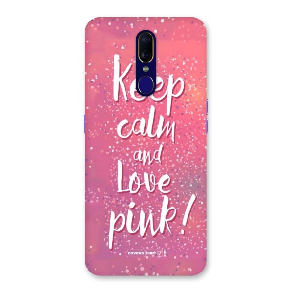 Love Pink Back Case for Oppo F11