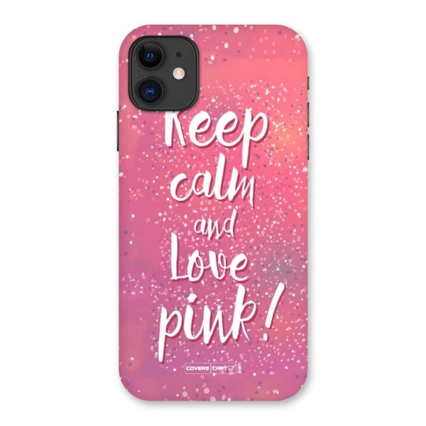 Love Pink Back Case for iPhone 11