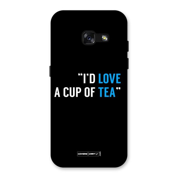 Love Tea Back Case for Galaxy A3 (2017)