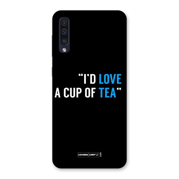 Love Tea Back Case for Galaxy A50
