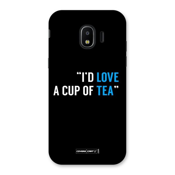 Love Tea Back Case for Galaxy J2 Pro 2018