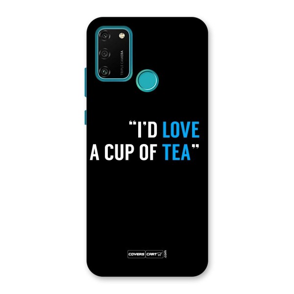 Love Tea Back Case for Honor 9A