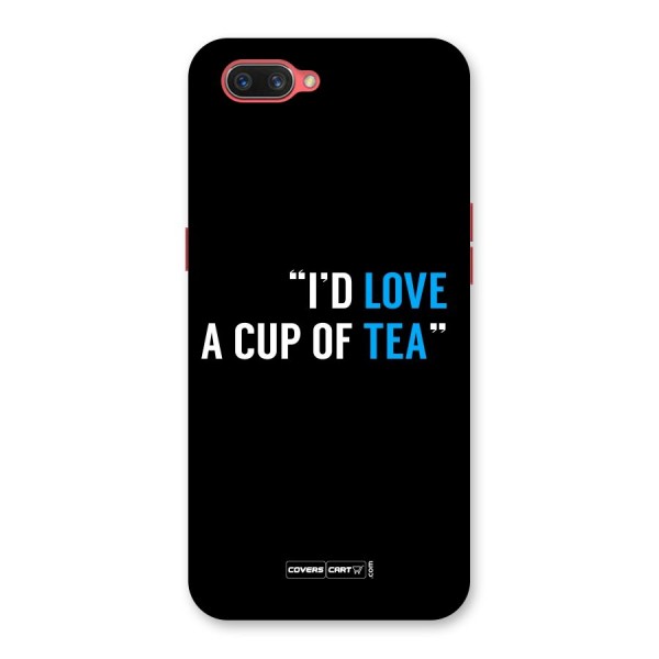 Love Tea Back Case for Oppo A3s