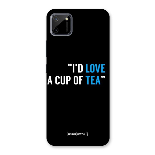 Love Tea Back Case for Realme C11