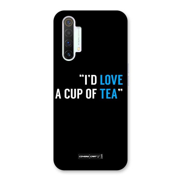 Love Tea Back Case for Realme X3 SuperZoom