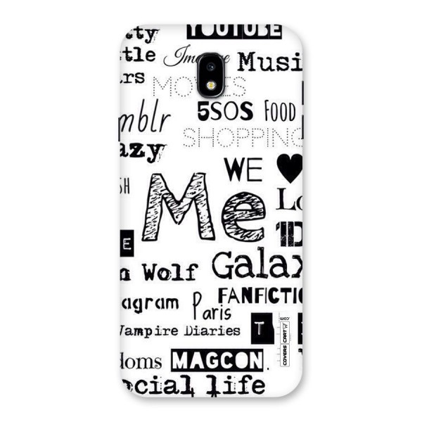 Love Things Back Case for Galaxy J7 Pro