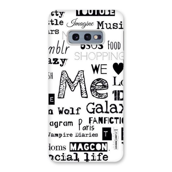 Love Things Back Case for Galaxy S10e