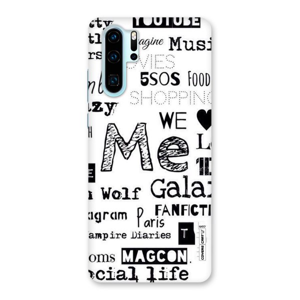 Love Things Back Case for Huawei P30 Pro