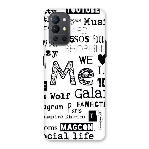 Love Things Back Case for OnePlus 9R