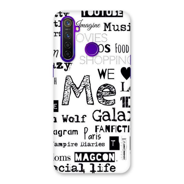 Love Things Back Case for Realme 5 Pro