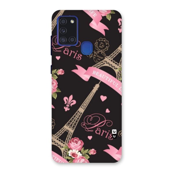 Love Tower Back Case for Galaxy A21s