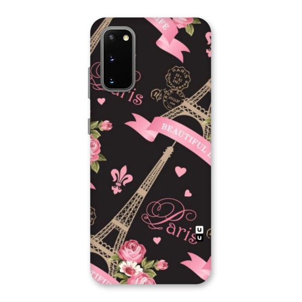 Love Tower Back Case for Galaxy S20