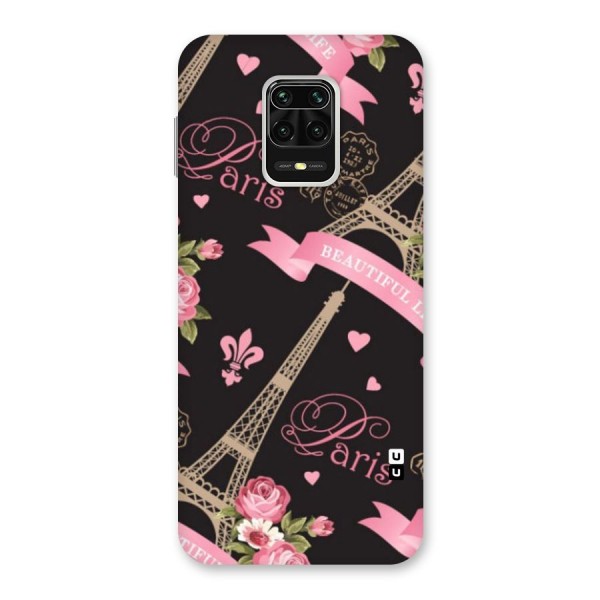 Love Tower Back Case for Redmi Note 9 Pro