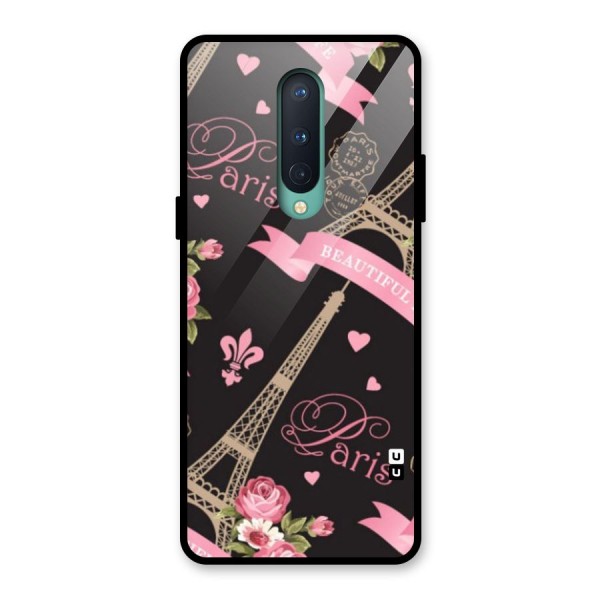 Love Tower Glass Back Case for OnePlus 8