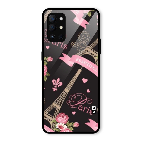 Love Tower Glass Back Case for OnePlus 9R