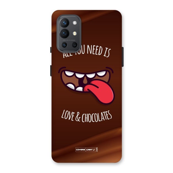Love and Chocolates Back Case for OnePlus 9R