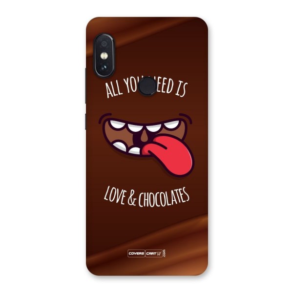 Love and Chocolates Back Case for Redmi Note 5 Pro