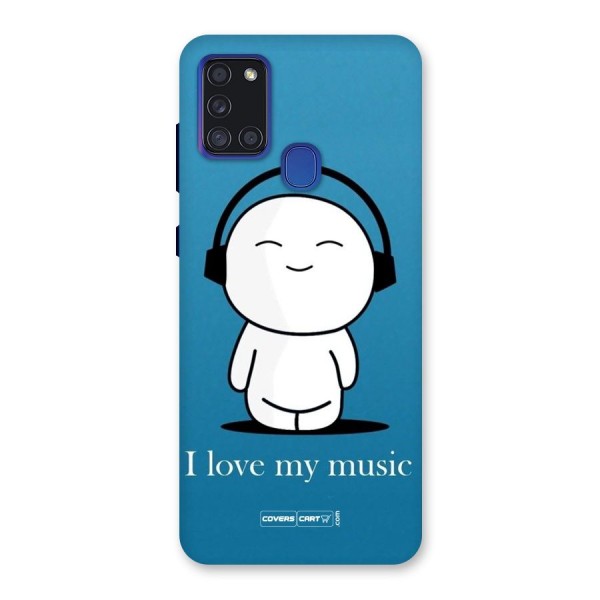 Love for Music Back Case for Galaxy A21s