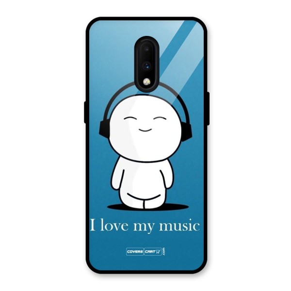 Love for Music Glass Back Case for OnePlus 7