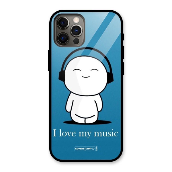 Love for Music Glass Back Case for iPhone 12 Pro