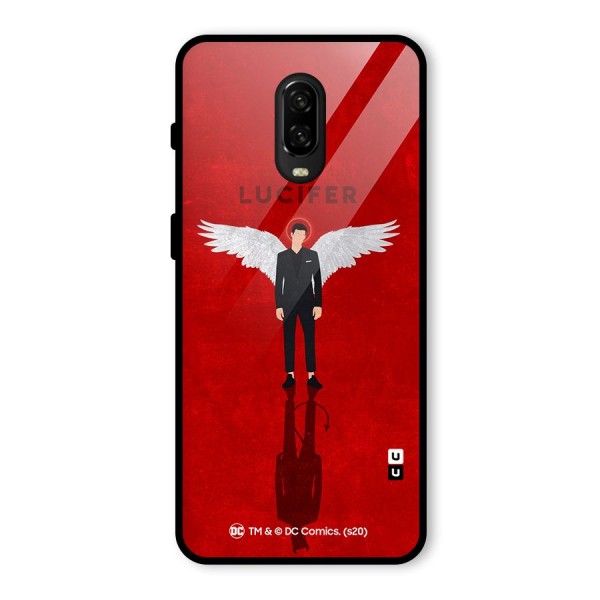 Lucifer Archangel Shadow Glass Back Case for OnePlus 6T
