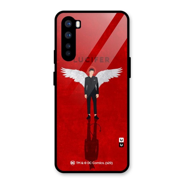 Lucifer Archangel Shadow Glass Back Case for OnePlus Nord