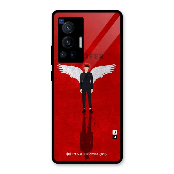 Lucifer Archangel Shadow Glass Back Case for Vivo X70 Pro