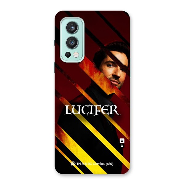 Lucifer Hell Stripes Back Case for OnePlus Nord 2 5G
