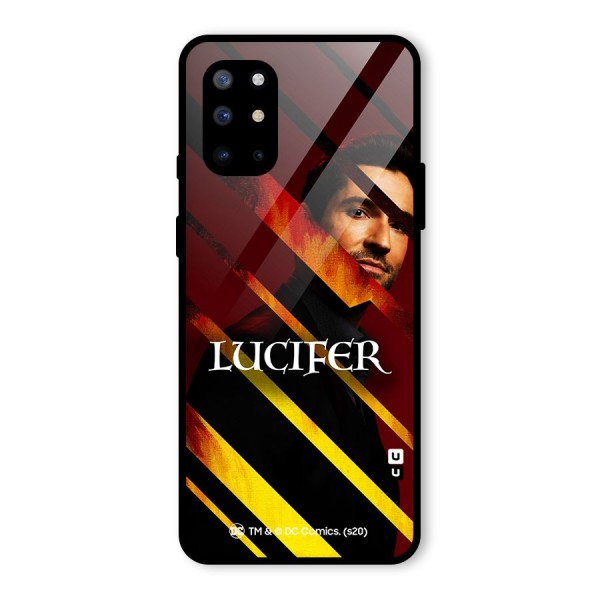 Lucifer Hell Stripes Glass Back Case for OnePlus 8T