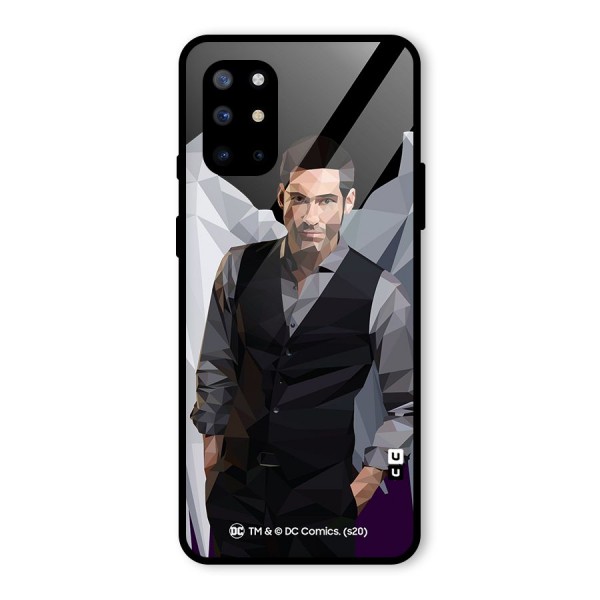 Lucifer Morningstar Art Abstract Glass Back Case for OnePlus 8T