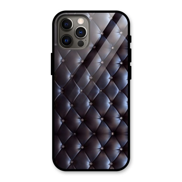 Luxury Pattern Glass Back Case for iPhone 12 Pro