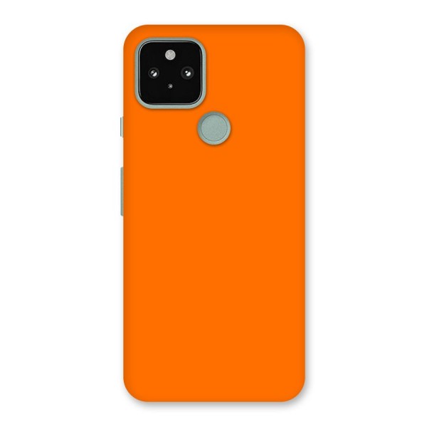 Mac Orange Back Case for Google Pixel 5