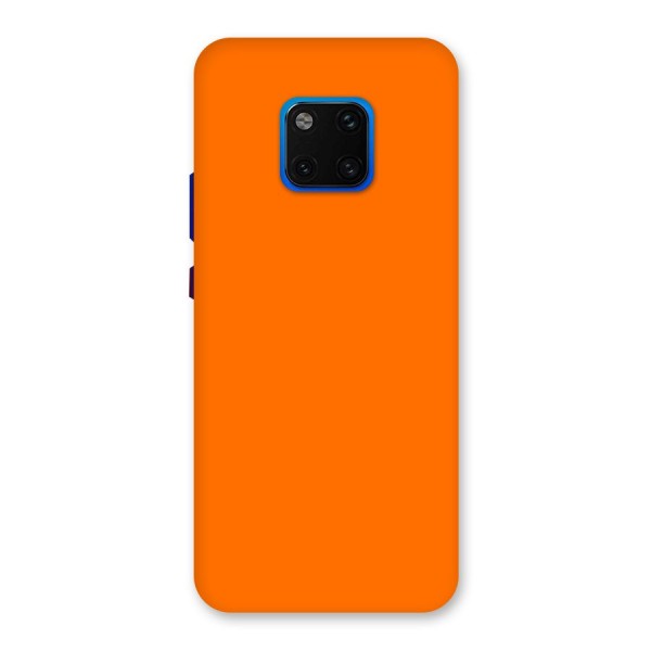 Mac Orange Back Case for Huawei Mate 20 Pro