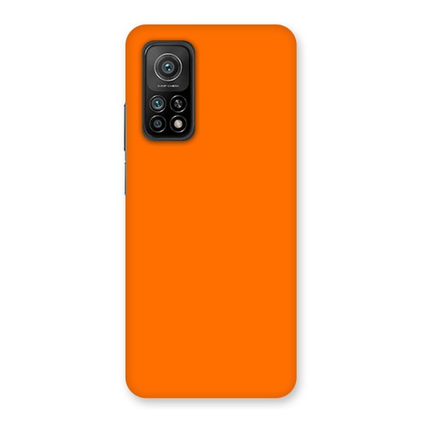 Mac Orange Back Case for Mi 10T 5G