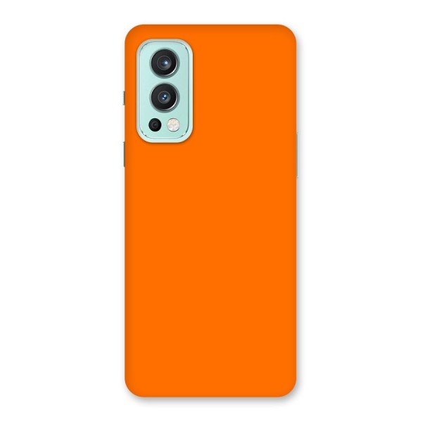 Mac Orange Back Case for OnePlus Nord 2 5G