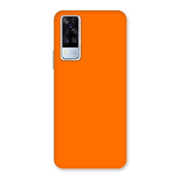 Mac Orange Back Case for Vivo Y51A