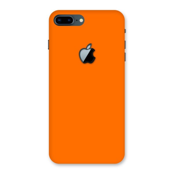 Mac Orange Back Case for iPhone 7 Plus Apple Cut