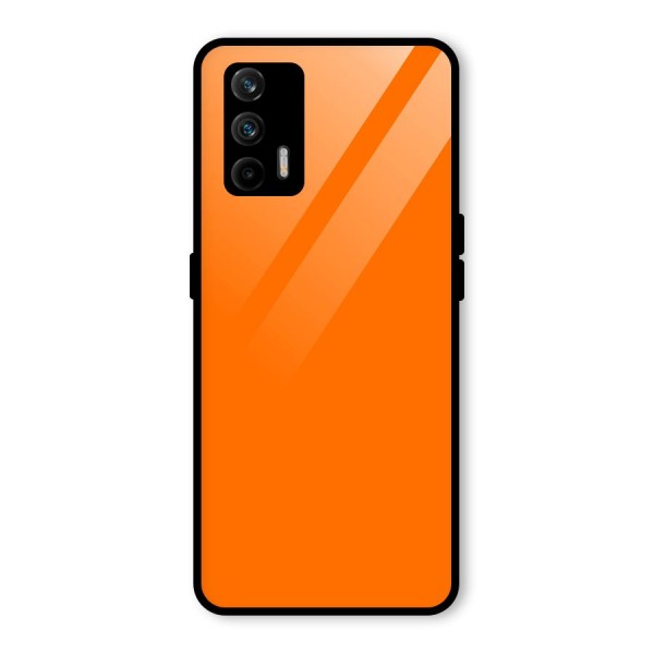 Mac Orange Glass Back Case for Realme X7 Max